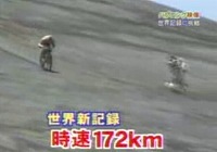 マウンテンバイクの世界最速記録